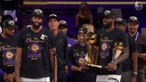 Finals NBA: Davis parla e LeBron balla per festeggiare