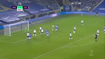 Brighton-Tottenham 1-0: gol e highlights