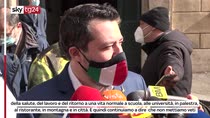 Draghi, Salvini: da Lega né veti né ministeri