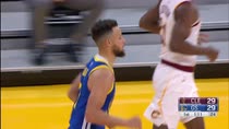 NBA, i 36 punti di Steph Curry contro i Cavaliers