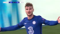 Chelsea-Real, il gol di Werner