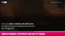 VIDEO House of Dragon, le differenze con Game of Thrones