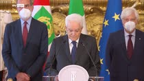 Crisi governo Draghi, Mattarella: inevitabile scioglimento