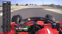 F1, l'on board di Charles Leclerc nelle libere in Bahrain